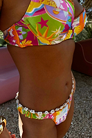 Thumbnail for Bright Mosaic Bikini Bottoms
