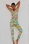 Hope Bright Ruched Sports Top