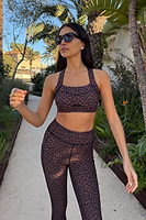 Thumbnail for Leopard Sports Bra