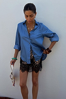 Thumbnail for caption_Model is 5ft7” and wears UK size 8/ US 4