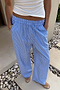 Blue Stripe Elissa Trouser Petite