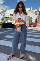 Thumbnail for caption_Model is 5ft8” and wears UK size 8/ US 4