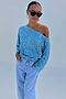 Ice Blue Sequin Tilly Top