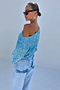 Ice Blue Sequin Tilly Top