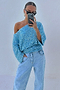 Ice Blue Sequin Tilly Top