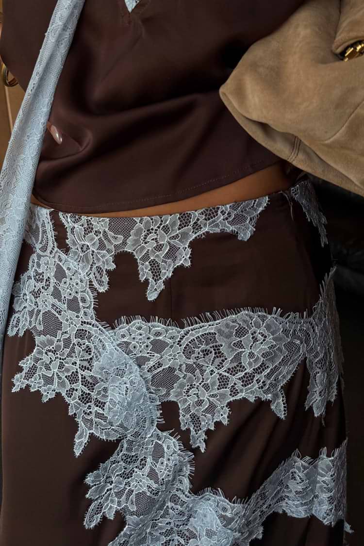 Chocolate Lily Skirt – Never Fully Dressed