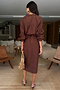 Chocolate Midi Miley Shirt Dress