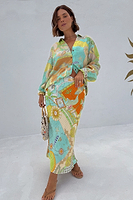 Thumbnail for caption_Model is 5ft7” and wears UK size 18/ US 14