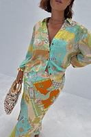 Thumbnail for caption_Model is 5ft7” and wears UK size 18/ US 14