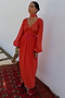 Red and Pink Reign Dress