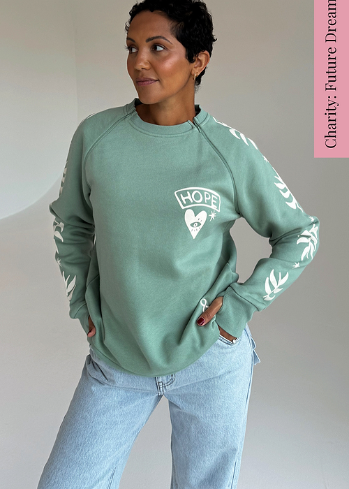 Sage Sundazed Accessible Sweatshirt