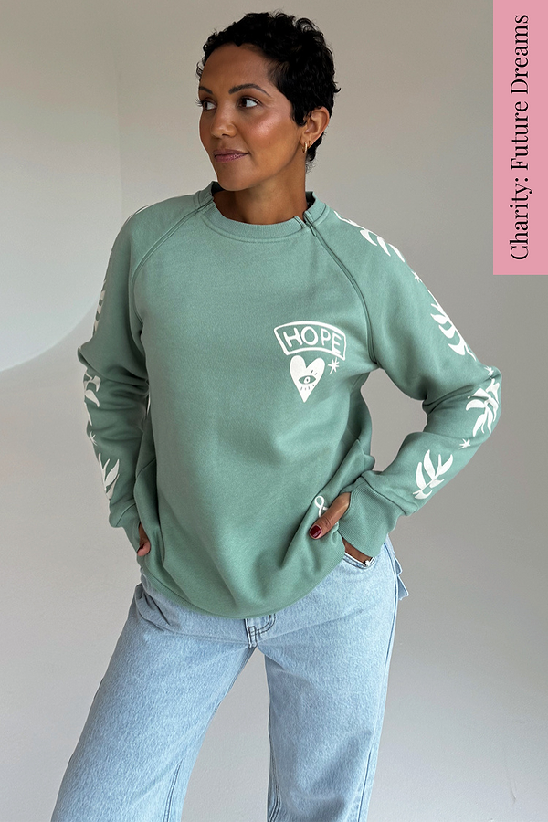 Sage Sundazed Accessible Sweatshirt