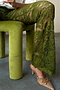 Olive Lace Diva Trousers Petite