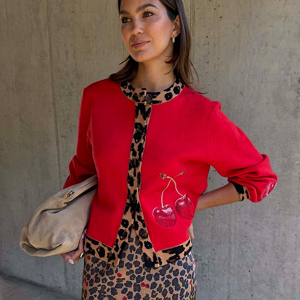 Cherry Holly Cardigan – Never Fully Dressed