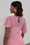 Pink Mesh Isabelle Dress