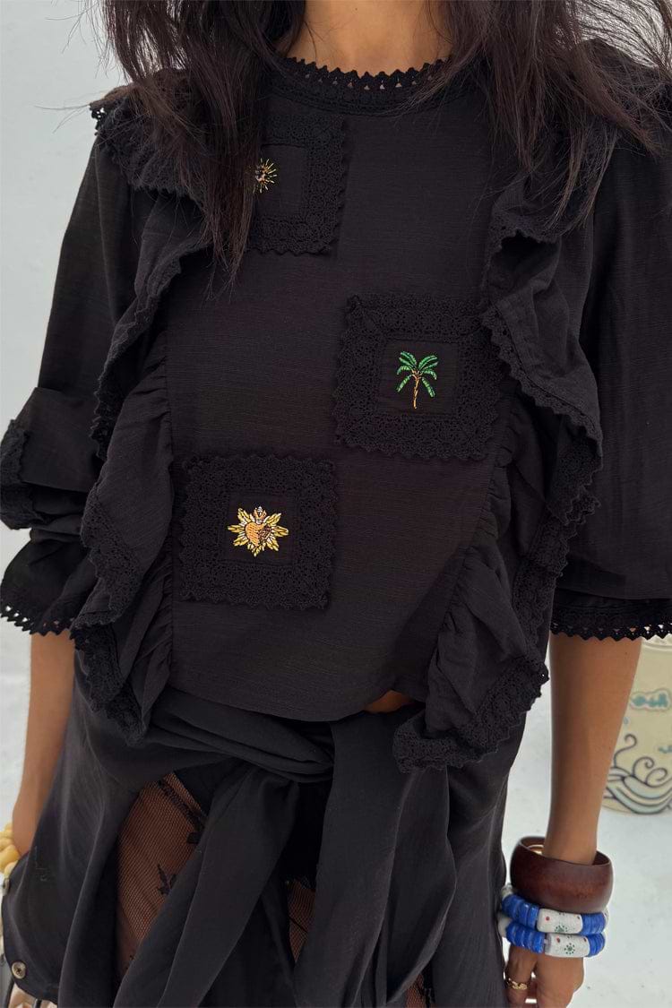 Black Isla Top