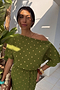 Khaki Plisse Tilly Dress Petite