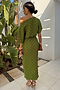 Khaki Plisse Tilly Dress