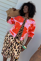 Thumbnail for caption_Model is 5ft7” and wears UK size 16/ US 12