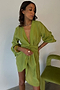 Lime Stud Mini Vienna Dress