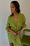 Lime Stud Mini Vienna Dress