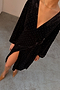 Black Velvet Midi Vienna Dress Petite