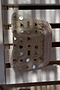 Cream Beaded Mirror Bag
