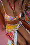 Bright Mosaic Bikini Top