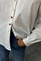 White Multi Button Charly Shirt