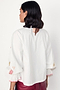 White Embroidered Mystical Shirt