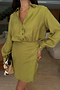 Olive Mini Miley Shirt Dress