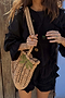 Palm Crochet Bag