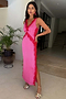Pink and Red Clio Dress