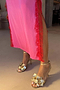 Pink and Red Clio Dress