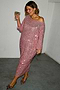 Pink Sequin Jem Dress