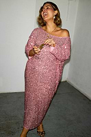 Thumbnail for Pink Sequin Jem Dress