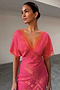Pink Safari Thea Maxi Dress