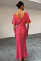 Pink Safari Thea Maxi Dress