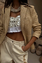 Raffia Spencer Blazer