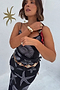 Black Seashell Mesh Cami Dress