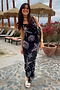 Black Seashell Mesh Cami Dress