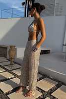 Thumbnail for caption_Model is 5ft7” and wears UK size 10/ US 6