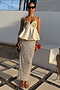 Sequin Maxi Wrap Jaspre Skirt