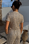 Silver Sequin T Shirt