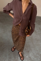Leopard Sheer Jaspre Skirt
