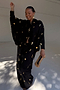 Black Shell Cape Shirt