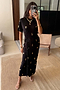 Black Shell Midi Leia Dress