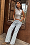 Silver Ribbed Tank Top