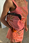 Pink Sol Beaded Bag