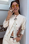 Ecru Studded Cardigan